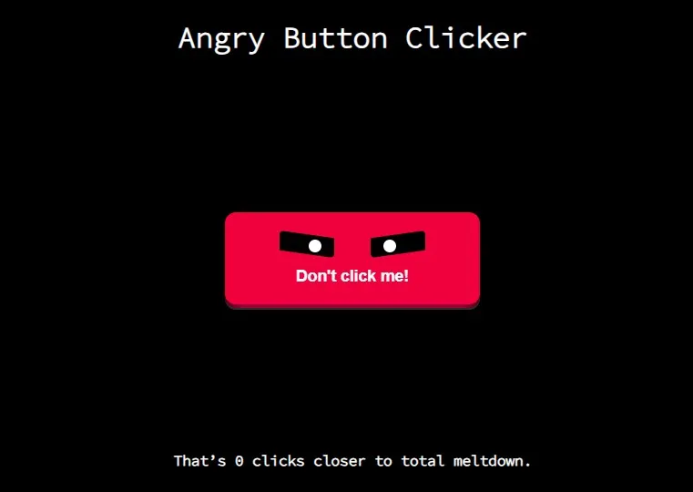 Image for the Angry Button Clicker project