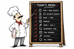 Image for Pick Your Cut: A Chef's Guide to GUID Versions