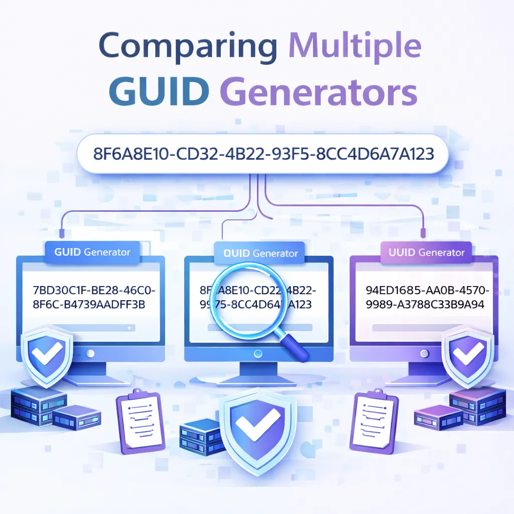 Image for The best GUID Generator Online? Comparing Popular Tools for Developers