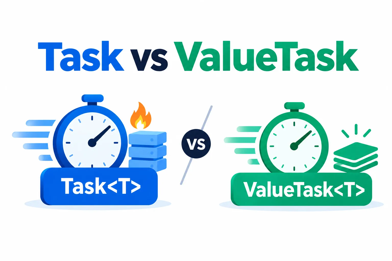 Image for Task vs ValueTask: When the Default Starts Costing You